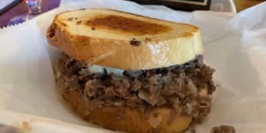 The "Grilled Cheese Cheesesteak" at West Chester Pizza Cafe
