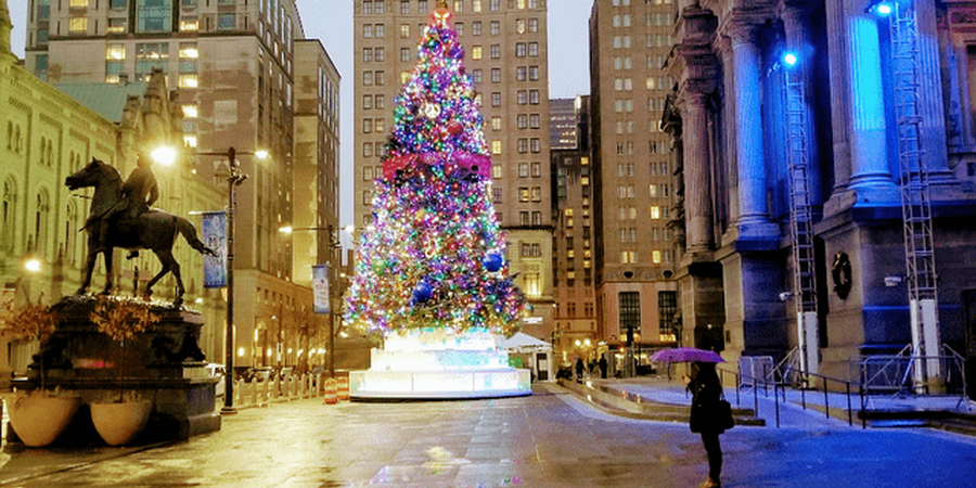 Philadelphia City Hall Christmas Tree