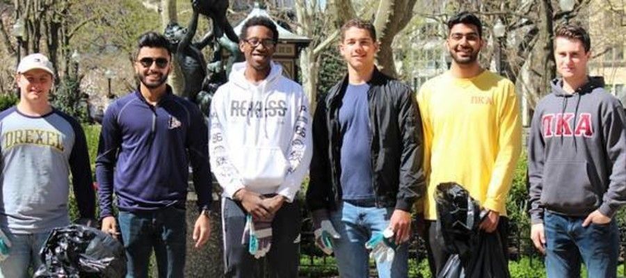 Friends of Rittenhouse Square Earth Day Clean-up
