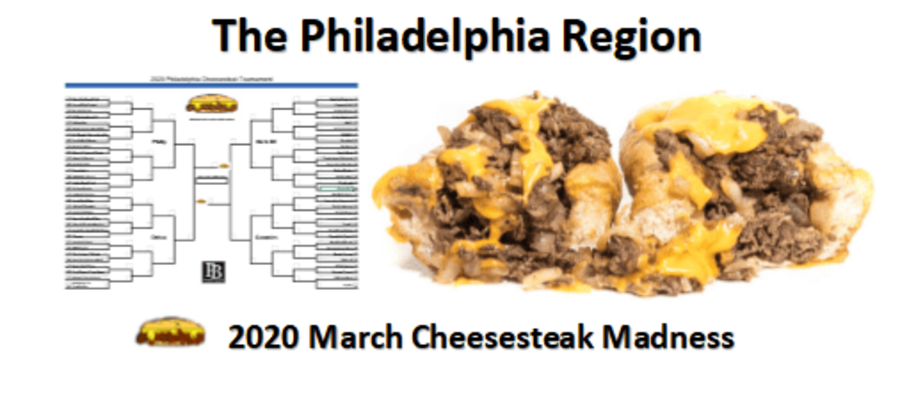 March Cheesesteak Madness Philly Region Round 1