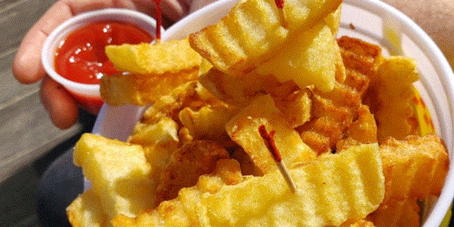 Curly Fries on the Boardwalk