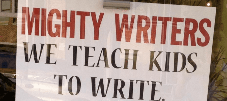 The Mighty Writers Come to Camden NJ