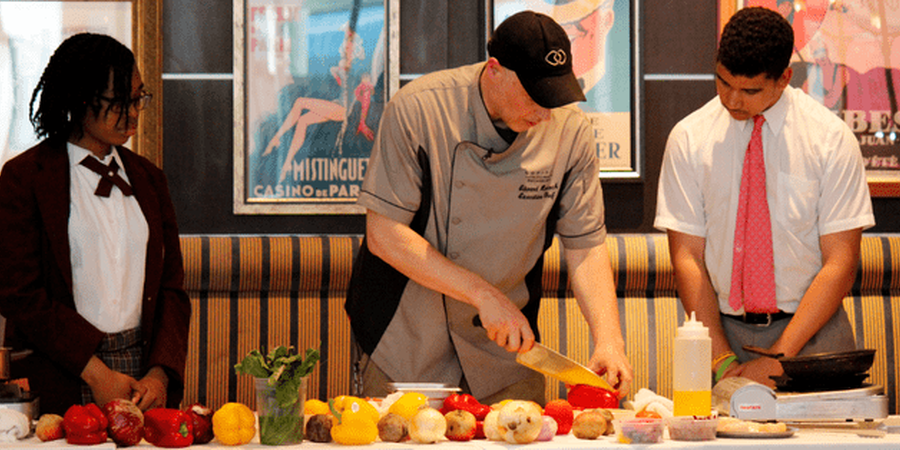 Photos: Amaris Pollock Sofitel Philadelphia's Partnership With Girard College High School