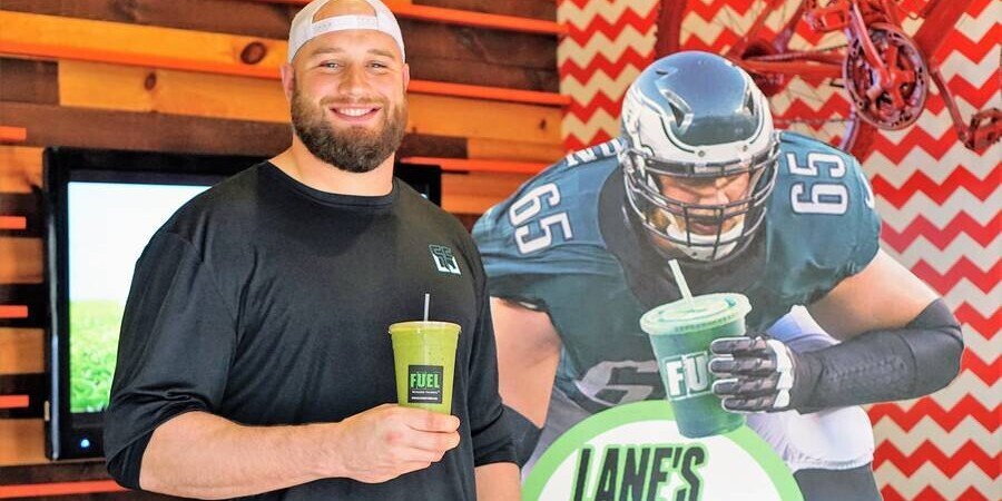 Photo: Fuel Eagles’ Offensive Tackle Lane Johnson & Fuel, Partner with CHOP