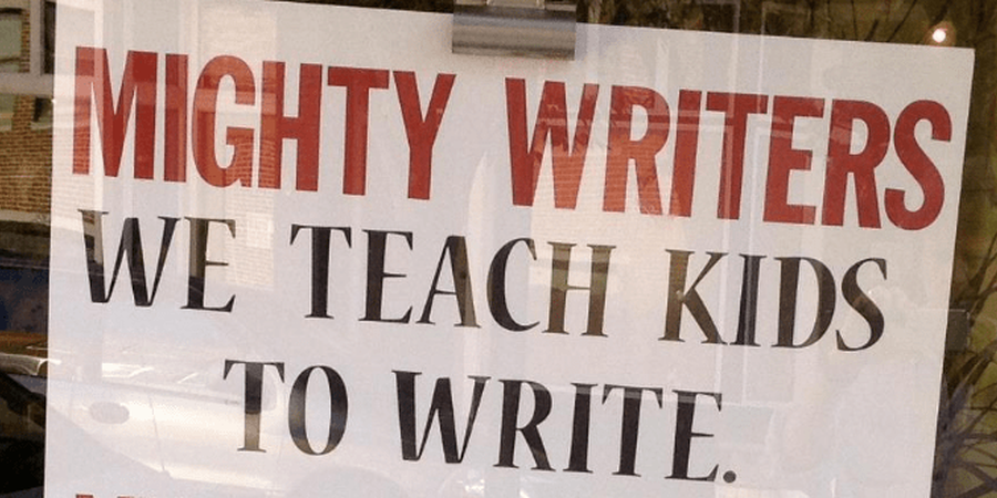 The Mighty Writers Come to Camden NJ