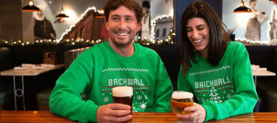 Ugly Sweater Holiday Party at Brickwall Tavern