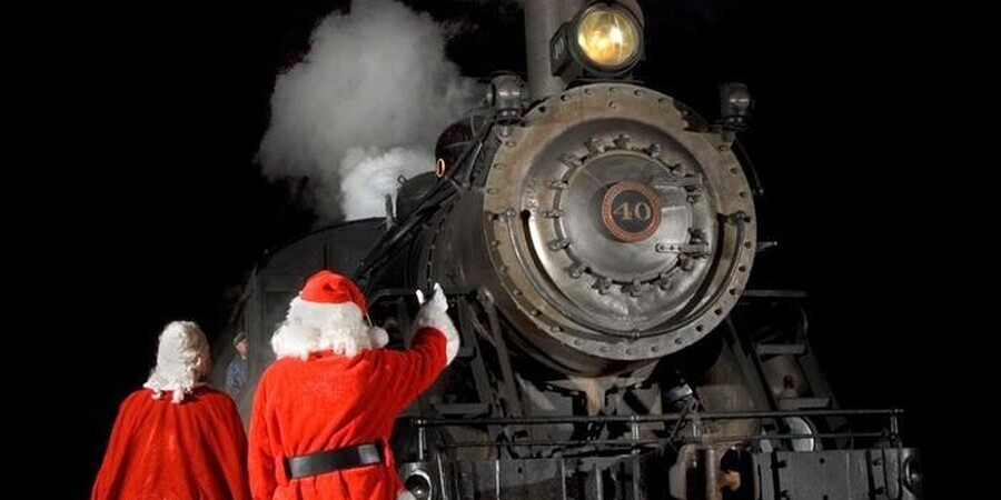 North Pole Express Train Ride at New Hope & Ivyland Railroad 