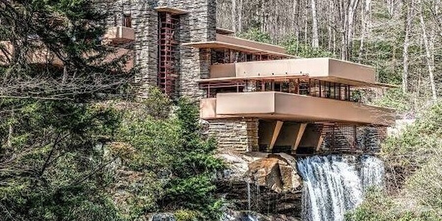 Visiting Frank Lloyd Wright's Fallingwater House