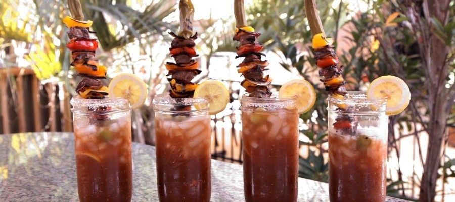 Philly Cheesesteak Bloody Mary Recipe