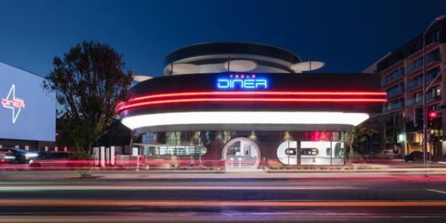 Inside the Innovative Tesla Diner in Los Angeles