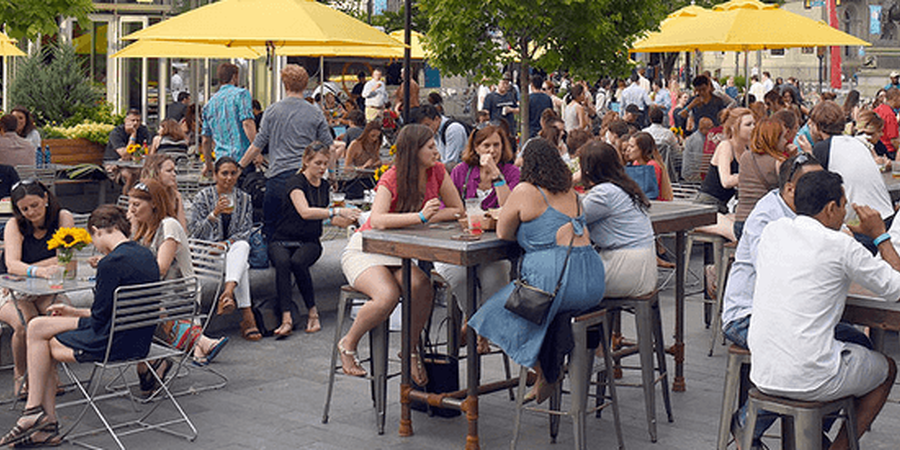 Center City District SIPS at Dilworth Park Café