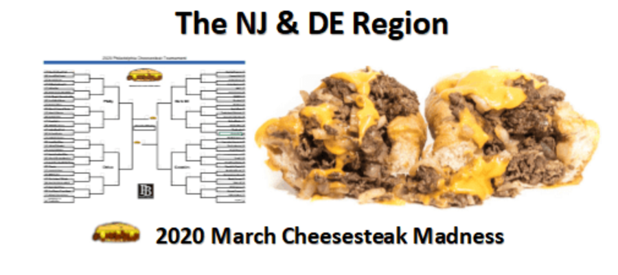 The new Jersey and Delaware Region Cheesesteak Contenders