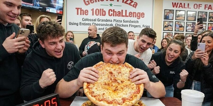 The 10-Pound Pizza Challenge