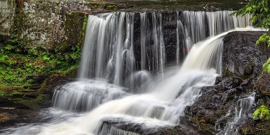 Exploring the Waterfalls at Childs Park in Pike County