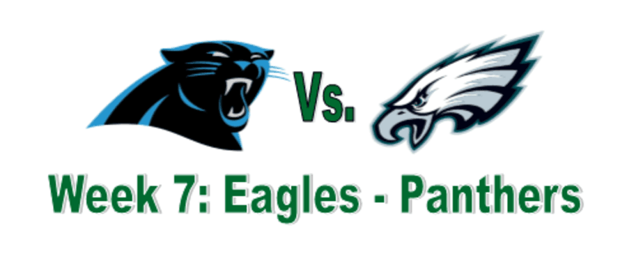 Week 7: Philadelphia Eagles Vs Carolina Panthers Predictions