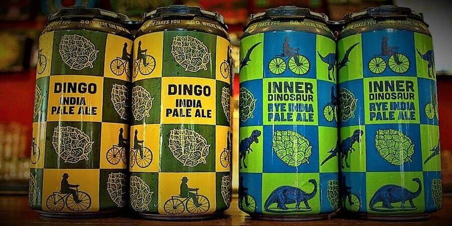 Conshohocken Brewing's Inner Dinosaur & Dingo