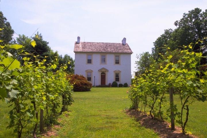 The charming Chaddsford Winery estate is located in a 200-year-old Colonial barn in Chester County