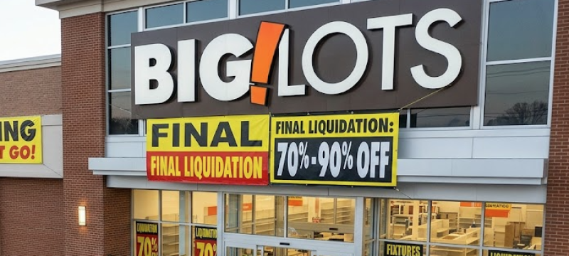 Big Lots Bids a Somber Farewell to Ohio