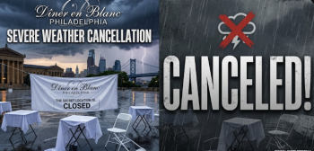 Severe Weather Cancels Dîner en Blanc 